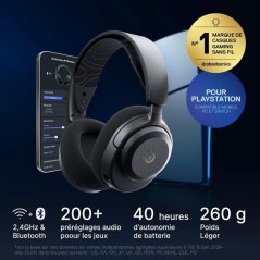 Casque Gaming sans fil - STEELSERIES - Arctis Nova 3P Wireless - Pour