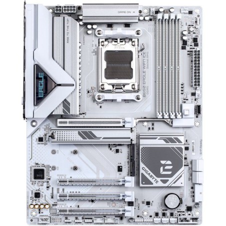 Carte mere - GIGABYTE - B850 EAGLE WF7 ICE - Format ATX - Chipset AMD