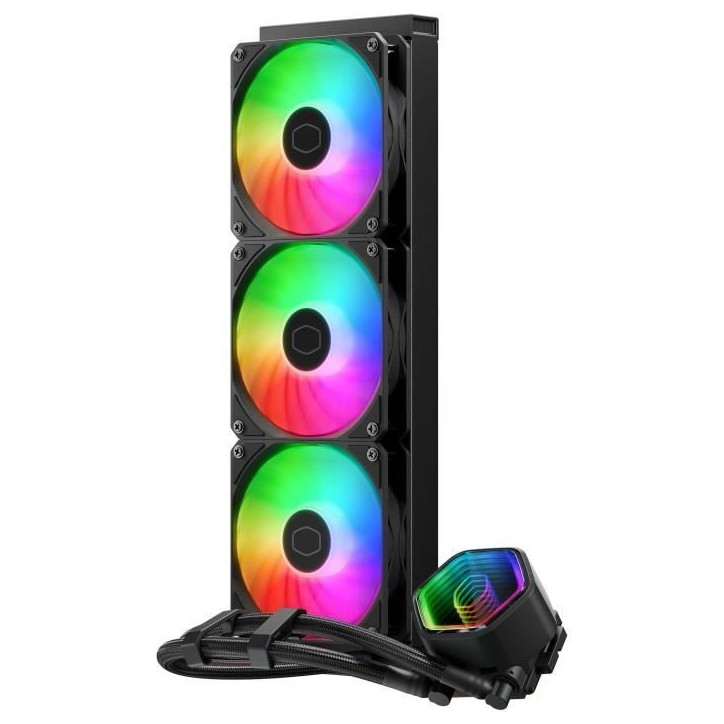 Refroidissement PC - COOLER MASTER - MLW-D36M-A18PA-R1 - MasterLiquid 360 Core II ARGB Refroidissement PC - COOLER MASTER - MLW-D36M-A18PA-R1 - MasterLiquid 360 Core II ARGB