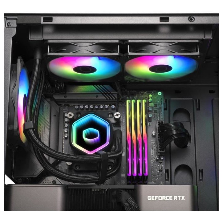 Refroidissement PC - COOLER MASTER - MLW-D36M-A18PA-R1 - MasterLiquid 360 Core II ARGB Refroidissement PC - COOLER MASTER - MLW-D36M-A18PA-R1 - MasterLiquid 360 Core II ARGB