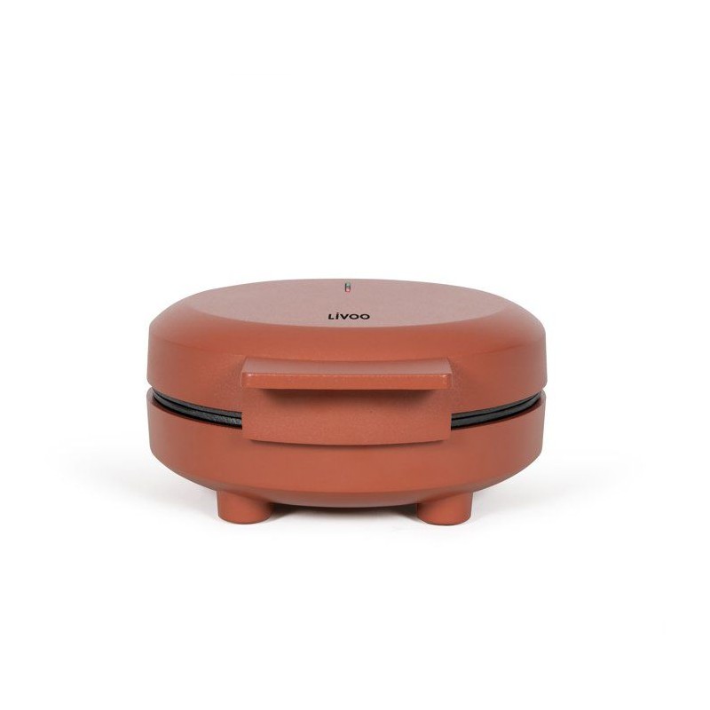 Gaufrier coeur - LIVOO - DOP255R - 5 gaufres - 1000 W