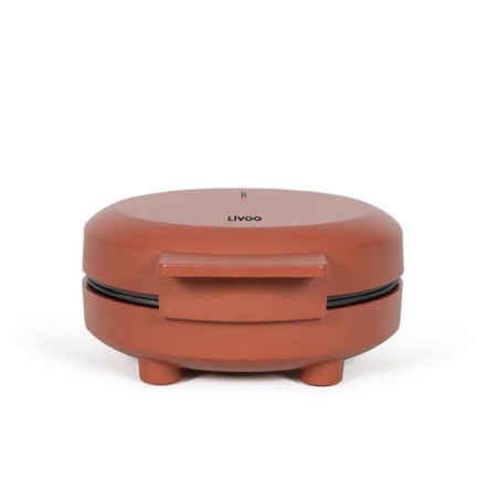 Gaufrier coeur - LIVOO - DOP255R - 5 gaufres - 1000 W