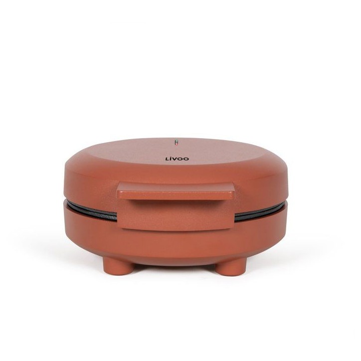 Gaufrier coeur - LIVOO - DOP255R - 5 gaufres - 1000 W