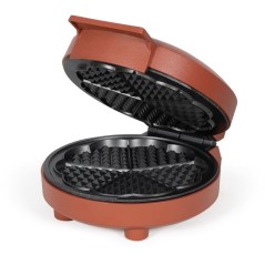 Gaufrier coeur - LIVOO - DOP255R - 5 gaufres - 1000 W