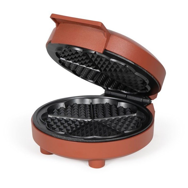Gaufrier coeur - LIVOO - DOP255R - 5 gaufres - 1000 W
