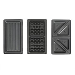 Appareil 3 en 1 - LIVOO - DOP256C - gaufres / croques / grill - 750 W