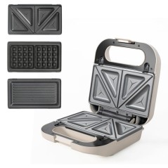 Appareil 3 en 1 - LIVOO - DOP256C - gaufres / croques / grill - 750 W