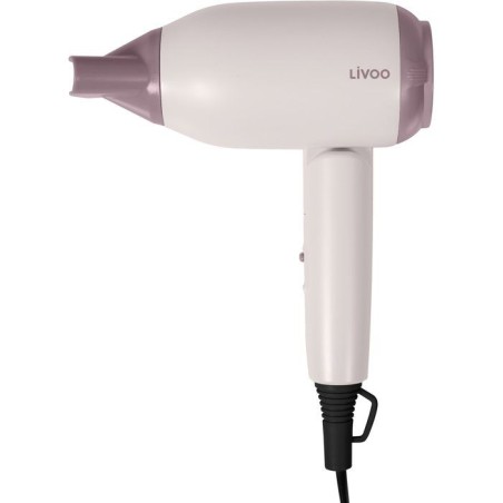 Seche-cheveux de voyage pliable - LIVOO - DOS208 - Compact - Bi-voltag