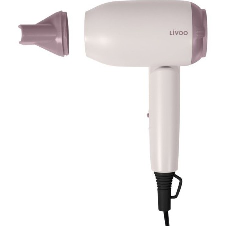 Seche-cheveux de voyage pliable - LIVOO - DOS208 - Compact - Bi-voltage - 1200 W