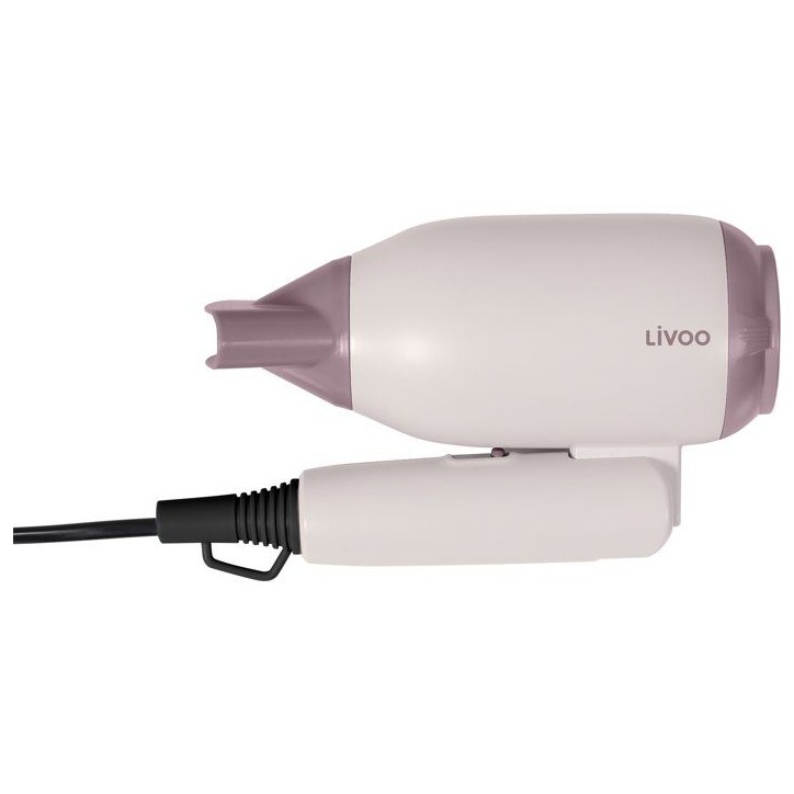 Seche-cheveux de voyage pliable - LIVOO - DOS208 - Compact - Bi-voltage - 1200 W Seche-cheveux de voyage pliable - LIVOO - DOS208 - Compact - Bi-voltage - 1200 W