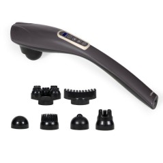 Masseur multifonction XXL 6-en-1 - LIVOO - DOS223C - 12 modes - Manche