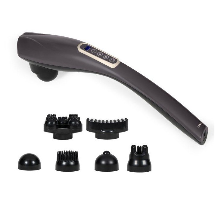Masseur multifonction XXL 6-en-1 - LIVOO - DOS223C - 12 modes - Manche XXL - Rechargeable Masseur multifonction XXL 6-en-1 - LIVOO - DOS223C - 12 modes - Manche XXL - Rechargeable