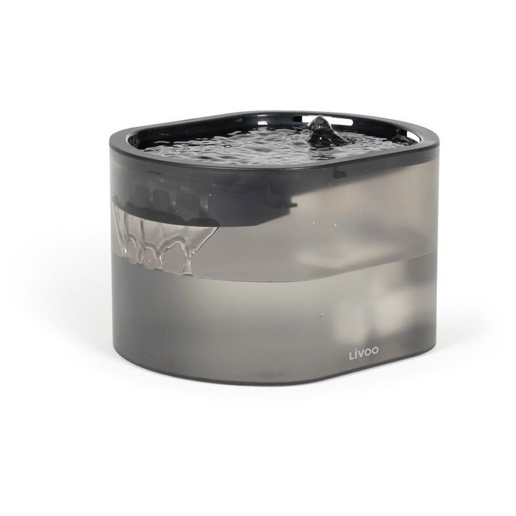 Fontaine a eau pour animaux - LIVOO - PET108 - Capacité 2,5 L - Pompe 5 W - Pompe silencieuse 40 dB max Fontaine a eau pour animaux - LIVOO - PET108 - Capacité 2,5 L - Pompe 5 W - Pompe silencieuse 40 dB max