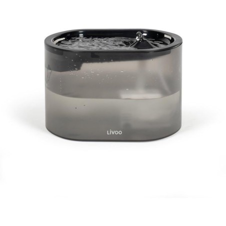 Fontaine a eau pour animaux - LIVOO - PET108 - Capacité 2,5 L - Pompe 5 W - Pompe silencieuse 40 dB max