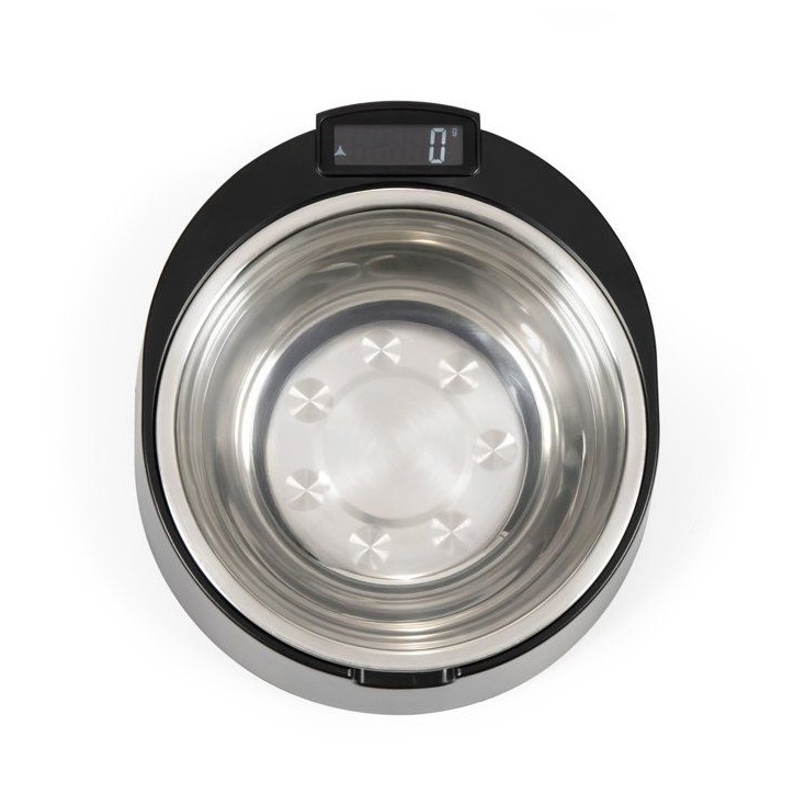 Gamelle avec balance intégrée - LIVOO - PET109N - Capacité 5 kg - Écran LCD rétroéclairé - Bol inox 800 ml
