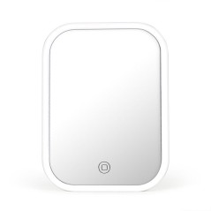 Miroir de maquillage lumineux - LIVOO - DOS224W - LED - Rechargeable -