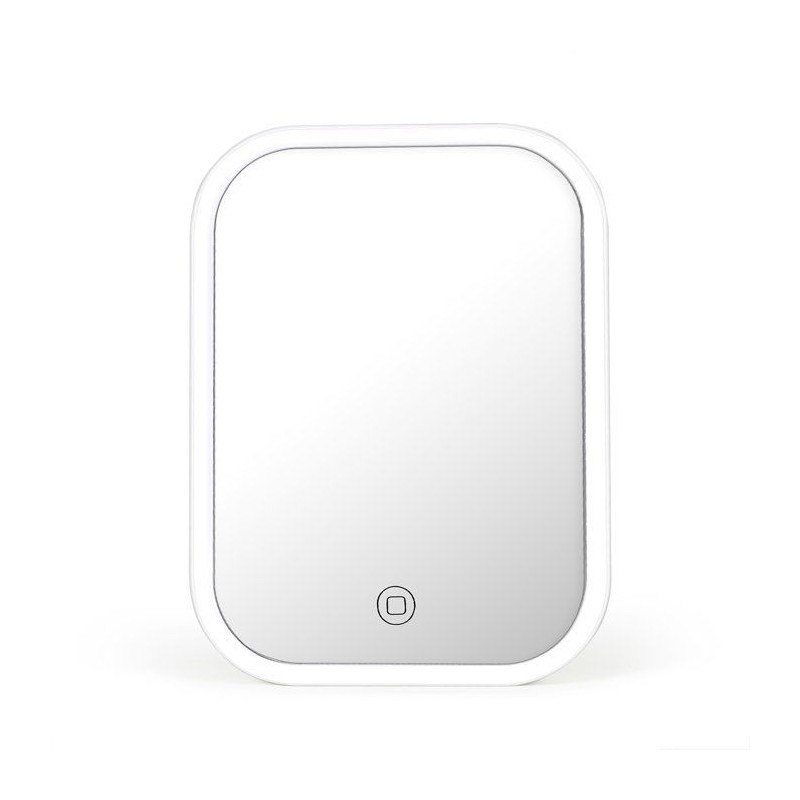 Miroir de maquillage lumineux - LIVOO - DOS224W - LED - Rechargeable -
