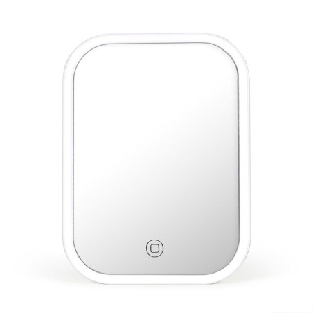 Miroir de maquillage lumineux - LIVOO - DOS224W - LED - Rechargeable -