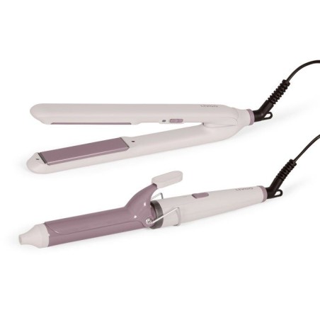 Set lisseur et boucleur - LIVOO - DOS215 - Céramique - 2-en-1 - Chauf