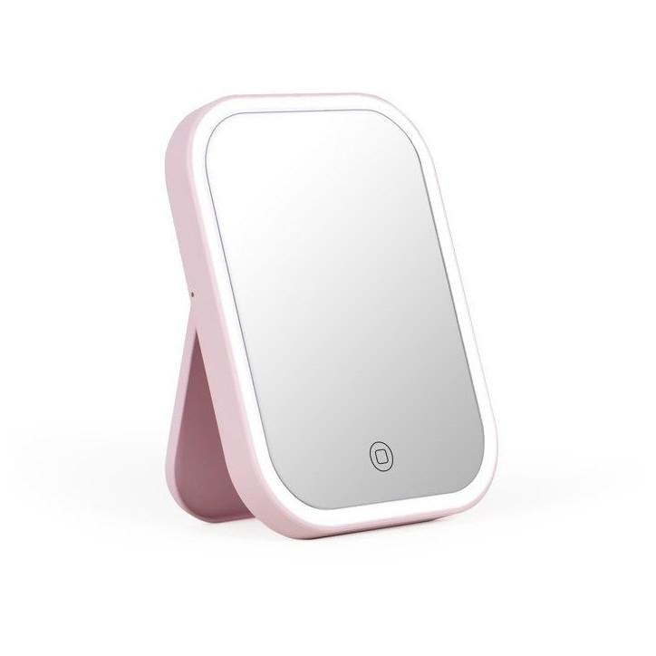 Miroir de maquillage lumineux - LIVOO - DOS224P - LED - Sans fil - Autonomie 4 h Miroir de maquillage lumineux - LIVOO - DOS224P - LED - Sans fil - Autonomie 4 h