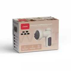 Masseur multifonction 5-en-1 - LIVOO - DOS222C - Rechargeable - 6 vite