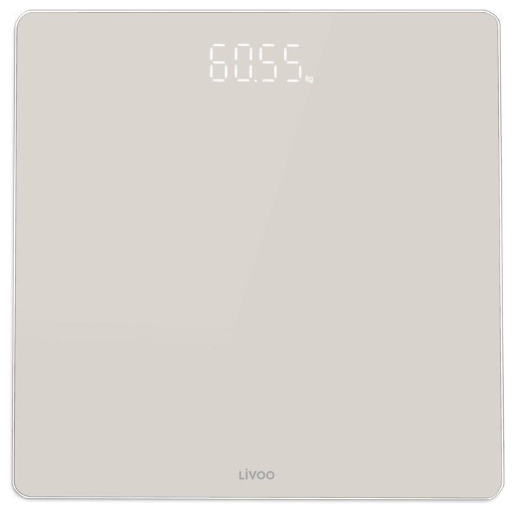 Pese-personne électronique - LIVOO - DOM524C - Écran LED - 180 kg - Précision 50 g Pese-personne électronique - LIVOO - DOM524C - Écran LED - 180 kg - Précision 50 g