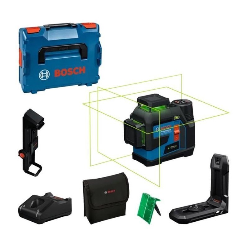 Laser a ligne - BOSCH PROFESSIONAL - GLL 12V-100-33 CG - 3 lignes 360