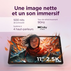 Tablette tactile LENOVO Idea Tab - 11 2,5K IPS - 4 Go RAM - Stockage 1