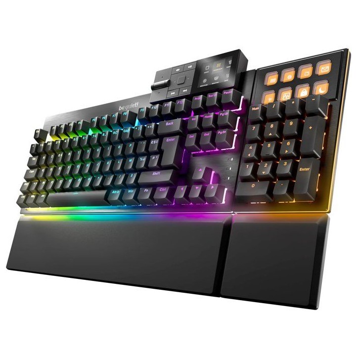 Clavier mécanique gamer - Silent Linear - BE QUIET! - Dark Mount - FR ISO - ARGB Clavier mécanique gamer - Silent Linear - BE QUIET! - Dark Mount - FR ISO - ARGB
