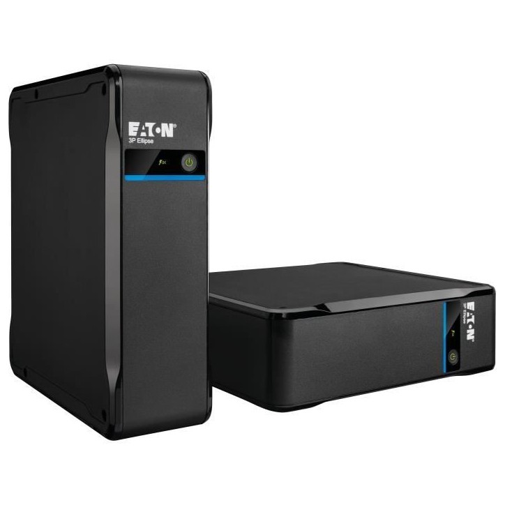 Onduleur - EATON - 3P Ellipse 3P900UF - Pour PC pro ou terminal point de vente - Protection parafoudre - 900VA - 540W Onduleur - EATON - 3P Ellipse 3P900UF - Pour PC pro ou terminal point de vente - Protection parafoudre - 900VA - 540W