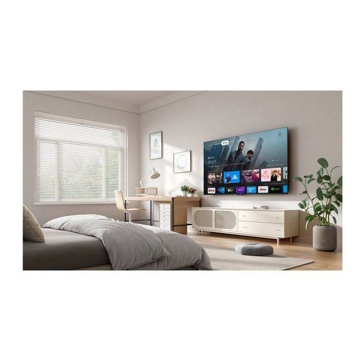 TCL 55P6K - TV LED 55 (139 cm) - 4K UHD 3840x2160 - HDR10+ - Google TV - 3xHDMI 2.1 - WiFi TCL 55P6K - TV LED 55 (139 cm) - 4K UHD 3840x2160 - HDR10+ - Google TV - 3xHDMI 2.1 - WiFi