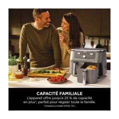 Friteuse sans huile - Ninja DZ400EU - 9,5L - 2 cuves