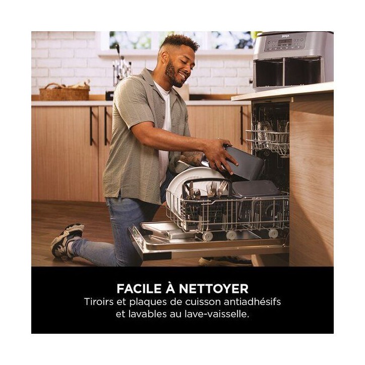 Friteuse sans huile NINJA - Foodi MAX DualZone - 7,6L - DZ300EU Friteuse sans huile NINJA - Foodi MAX DualZone - 7,6L - DZ300EU