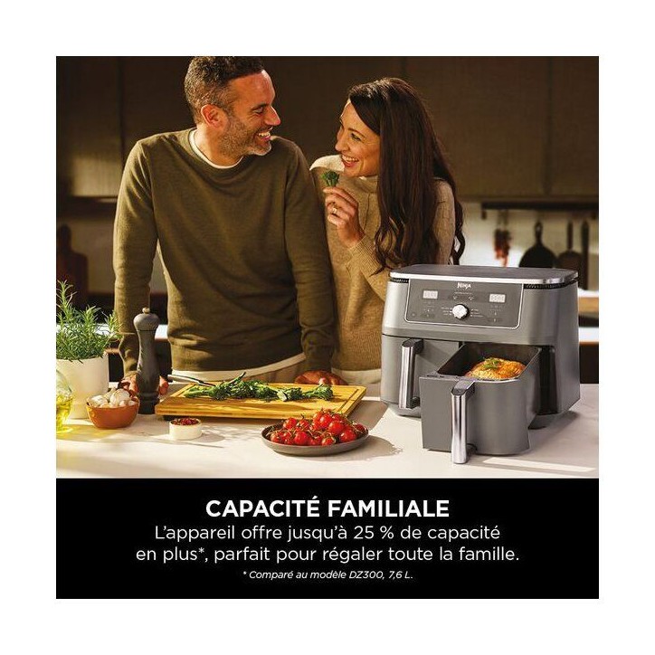 Friteuse sans huile NINJA - Foodi MAX DualZone - 7,6L - DZ300EU Friteuse sans huile NINJA - Foodi MAX DualZone - 7,6L - DZ300EU