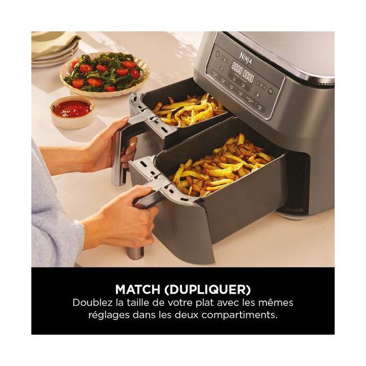 Friteuse sans huile NINJA - Foodi MAX DualZone - 7,6L - DZ300EU Friteuse sans huile NINJA - Foodi MAX DualZone - 7,6L - DZ300EU
