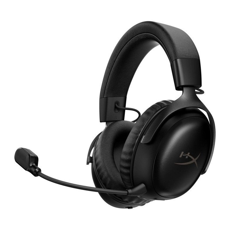 Casque Gamer Sans Fil HyperX Cloud III S Wireless noir pour PC Mac PS5