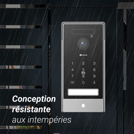 Visiophone - EZVIZ - HP7 PRO 4K - 2 fils - Ecran tactile 8