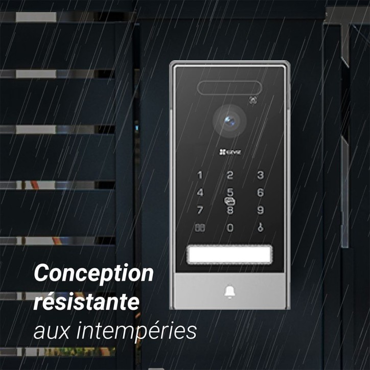 Visiophone - EZVIZ - HP7 PRO 4K - 2 fils - Ecran tactile 8 Visiophone - EZVIZ - HP7 PRO 4K - 2 fils - Ecran tactile 8