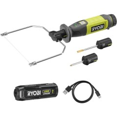 RYOBI Coupeur a fil chaud 4V USB Lithium - batterie 2Ah + chargeur - R