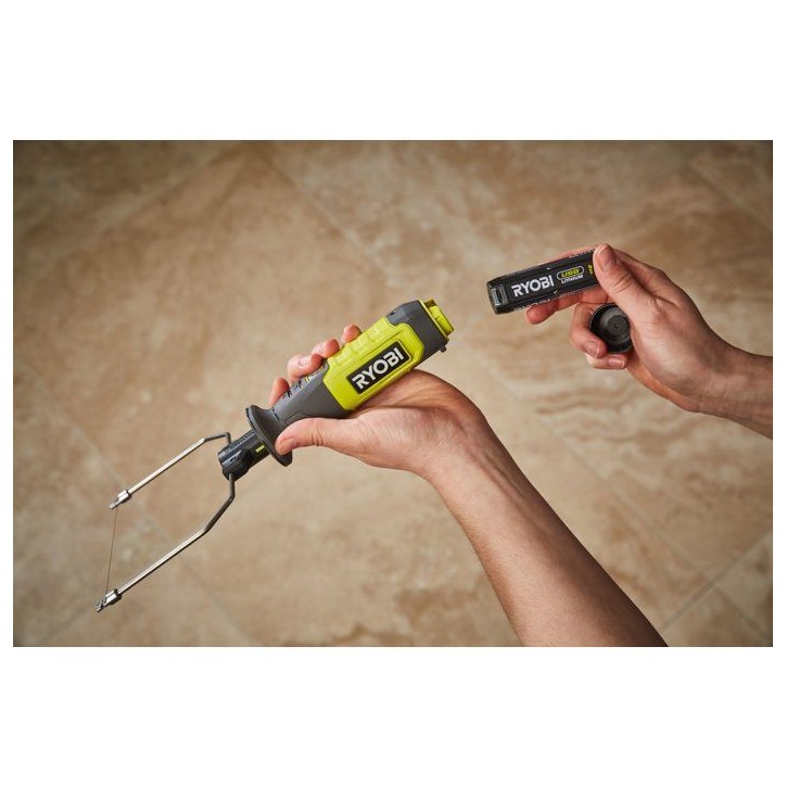RYOBI Coupeur a fil chaud 4V USB Lithium - batterie 2Ah + chargeur - RHC4-120G RYOBI Coupeur a fil chaud 4V USB Lithium - batterie 2Ah + chargeur - RHC4-120G