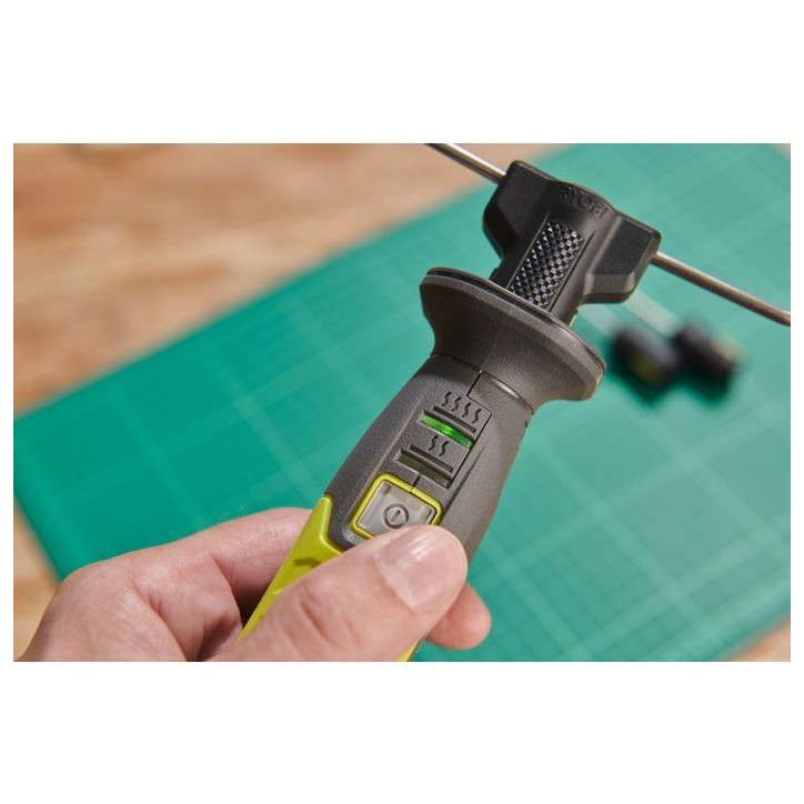 RYOBI Coupeur a fil chaud 4V USB Lithium - batterie 2Ah + chargeur - RHC4-120G RYOBI Coupeur a fil chaud 4V USB Lithium - batterie 2Ah + chargeur - RHC4-120G