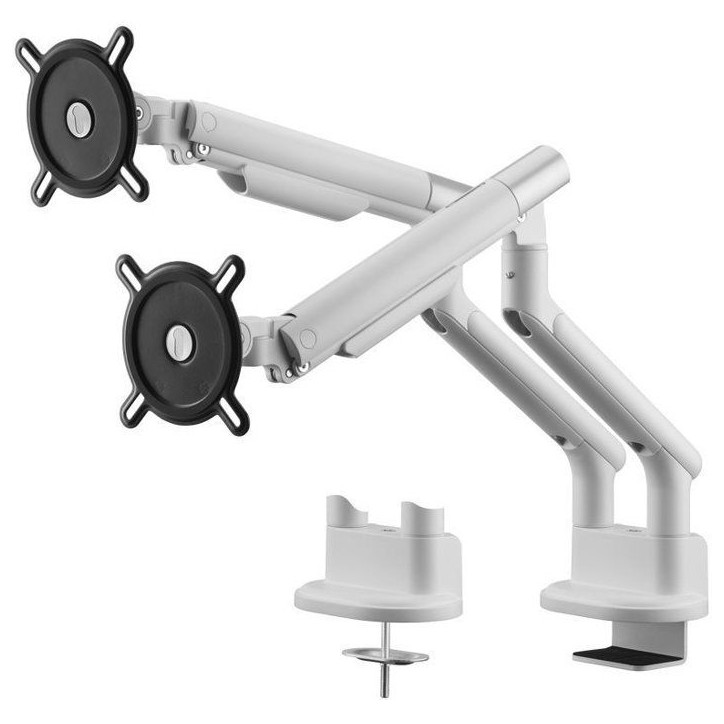 Support moniteur - ONE FOR ALL - Dynamic - Vesa 100 - Double Bras - 13 a 35'' - Blanc Support moniteur - ONE FOR ALL - Dynamic - Vesa 100 - Double Bras - 13 a 35'' - Blanc