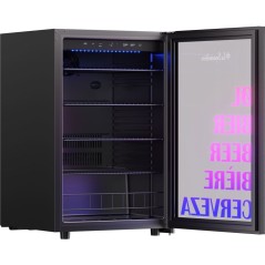 Cave a biere - Pose libre - LA SOMMELIERE - BEER150 - 128 L - Classe C - 54 x 55,3 x 83 cm - Noir
