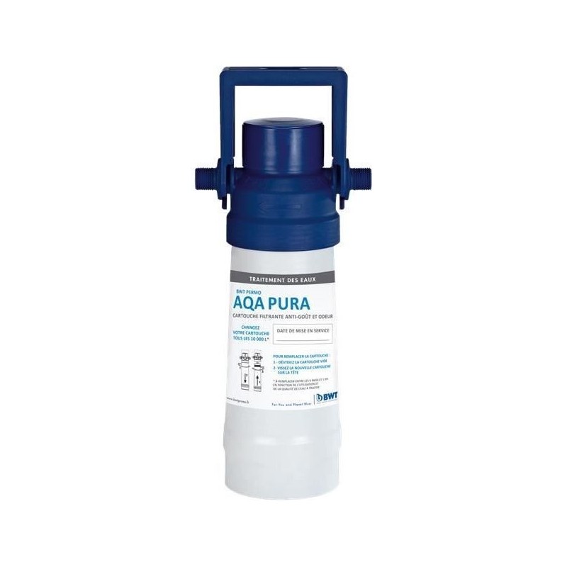 Filtre - BWT - AQA PURA - Filtre sous évier pour supprimer mauvais go Filtre - BWT - AQA PURA - Filtre sous évier pour supprimer mauvais go