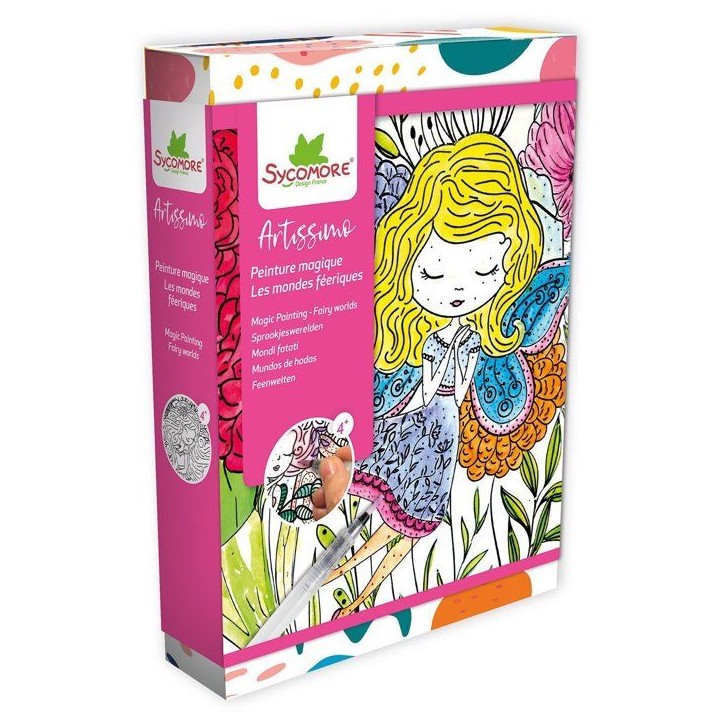 Peinture magique - SYCOMORE - Artissimo - Les mondes féériques - Des 4 ans Peinture magique - SYCOMORE - Artissimo - Les mondes féériques - Des 4 ans