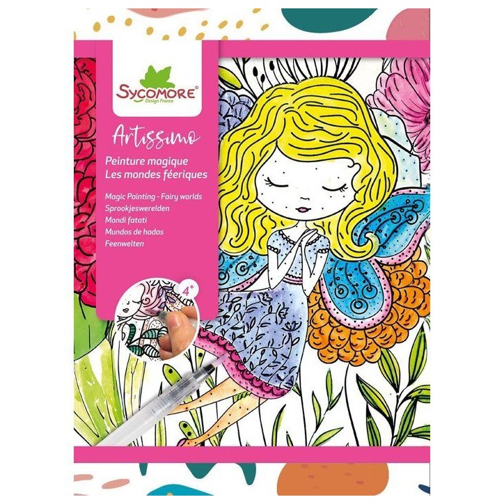 Peinture magique - SYCOMORE - Artissimo - Les mondes féériques - Des 4 ans Peinture magique - SYCOMORE - Artissimo - Les mondes féériques - Des 4 ans