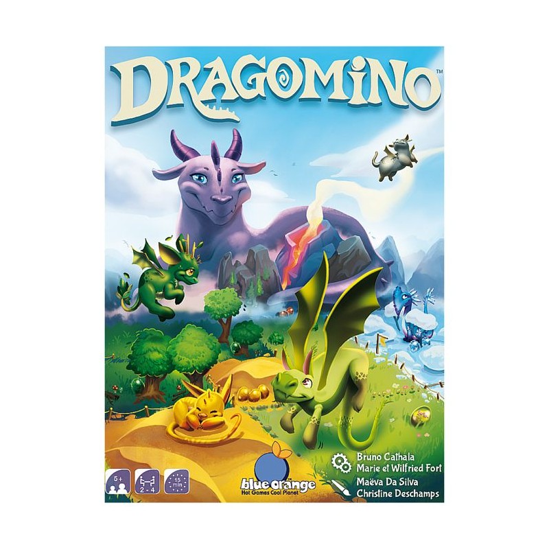Dragomino - Jeu de société - BKR BUNKER - Multicolore - 2 joueurs ou
