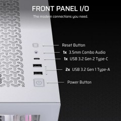 Boitier PC - CORSAIR - 3500X RSR ARGB Tempered Glass Mid-Tower - 3 ven