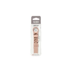 Attache sucette - BIBS - Clip Loop - Blush