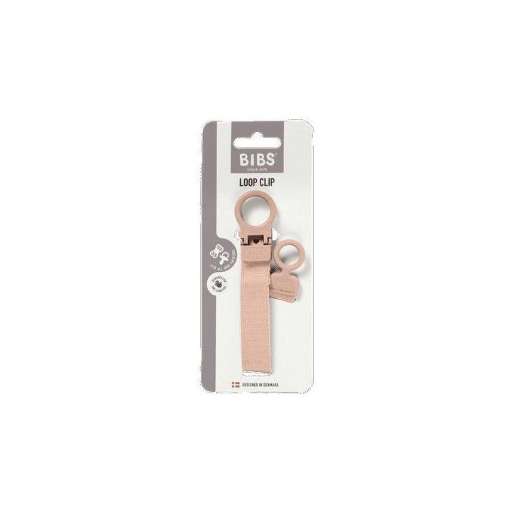 Attache sucette - BIBS - Clip Loop - Blush Attache sucette - BIBS - Clip Loop - Blush